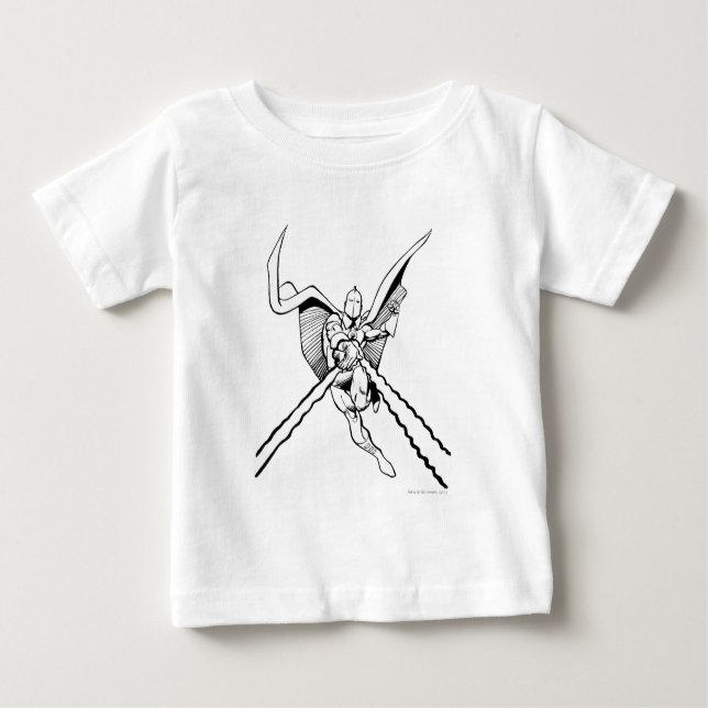T-shirt Pour Bébé Dr Fate Magic Outline (Devant)