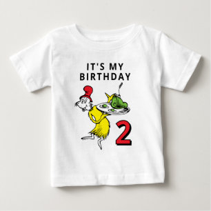 T-shirt Pour Bébé Dr. Seuss Character Confetti   ANNIVERSAIRE DE ENF
