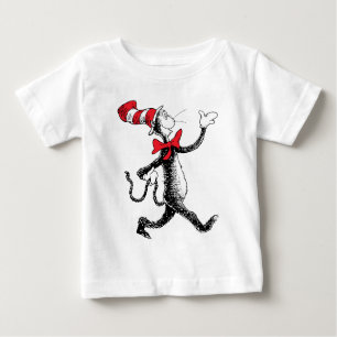 T-shirt Pour Bébé Dr Seuss   Chat dans la marche des chats Casquette