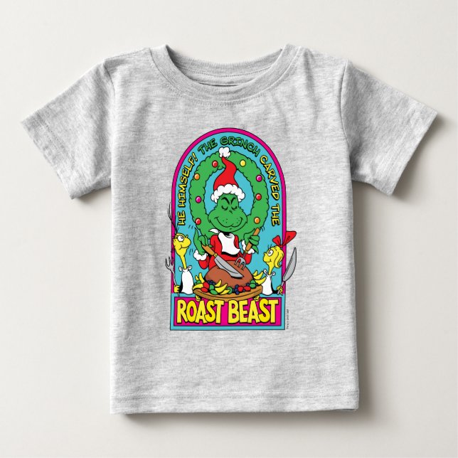 T-shirt Pour Bébé Dr. Seuss | Graphique de Bête Rôtie (Devant)