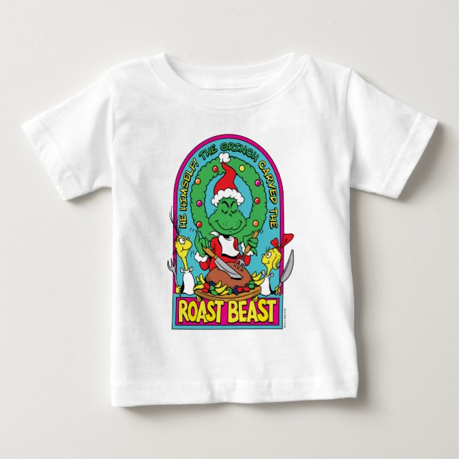 T-shirt Pour Bébé Dr Seuss | Graphique de la bête rôtie (Devant)
