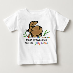 T-shirt Pour Bébé Dragées à la gelée de sucre Brown