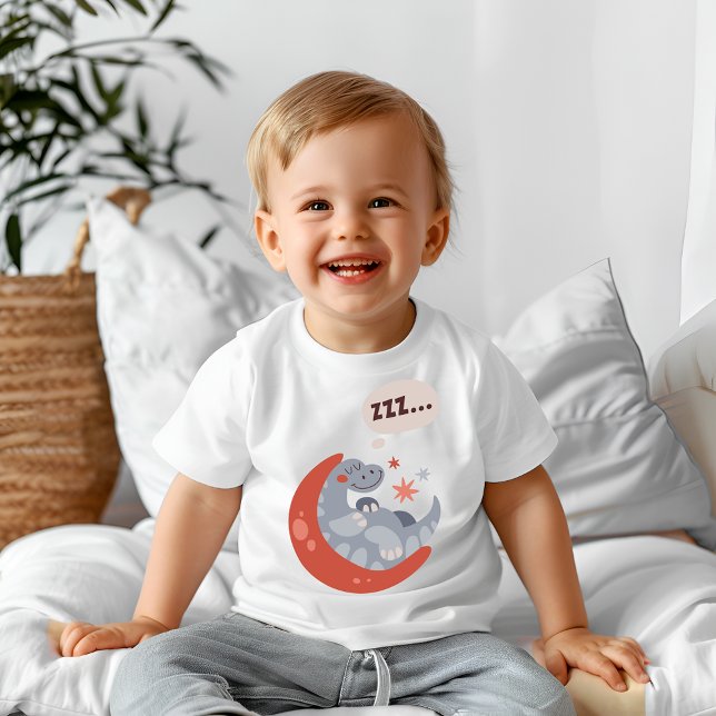 T-shirt Pour Bébé Dragon de enfants drôles endormis  (Créateur téléchargé)