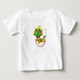 T-shirt Pour Bébé Dragon mignon de bébé d'imaginaire