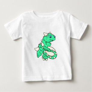 T-shirt Pour Bébé Dragon vert en bon état par Carrie Michael