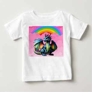 T-shirt Pour Bébé Dragons Mignons