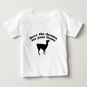 T-shirt Pour Bébé Drama Llama
