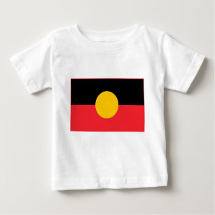 T-shirt Pour Bébé Drapeau aborigène australien