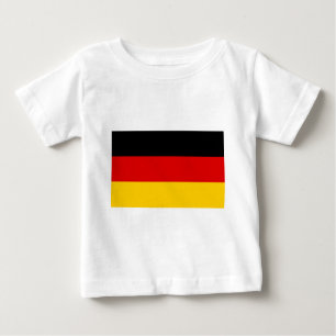 T-shirt Pour Bébé Drapeau allemand