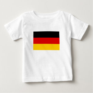 T-shirt Pour Bébé Drapeau allemand