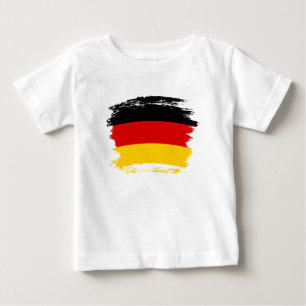 T-shirt Pour Bébé Drapeau allemand