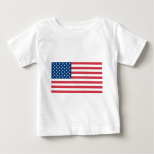T-shirt Pour Bébé Drapeau américain