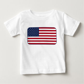 T-shirt Pour Bébé Drapeau américain