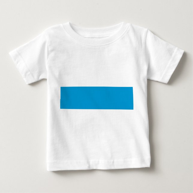 T-shirt Pour Bébé Drapeau bavarois (Devant)