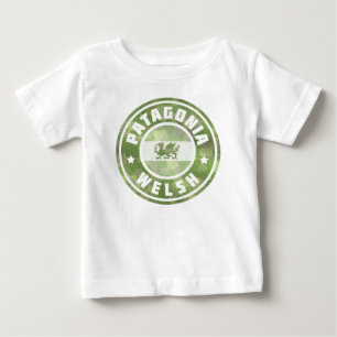 T-shirt Pour Bébé Drapeau Camo gallois de Patagonie