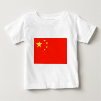 T-shirt Pour Bébé Drapeau Chine - Haute qualité