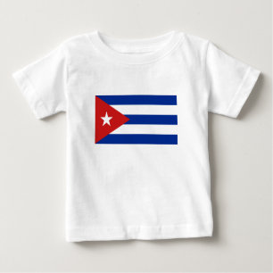 T-shirt Pour Bébé Drapeau Cuba
