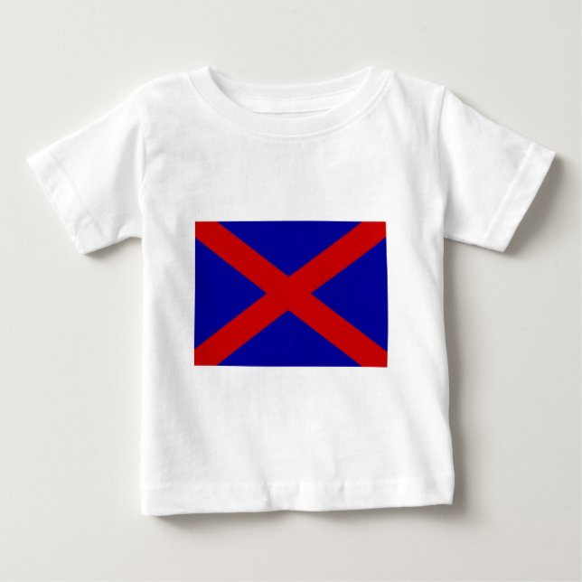 T-shirt Pour Bébé Drapeau d'Afrikaner (drapeau de Boers) (Devant)