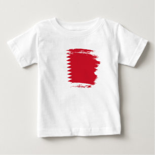 T-shirt Pour Bébé Drapeau de Bahreïn