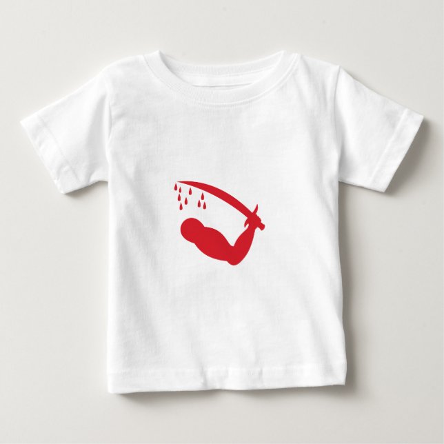 T-shirt Pour Bébé Drapeau de Dimmits Goliad (1824) (Devant)