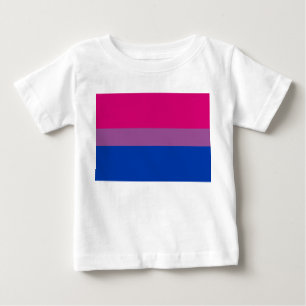 T-shirt Pour Bébé Drapeau de fierté bisexuel