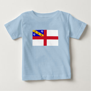 T-shirt Pour Bébé Drapeau de Herm