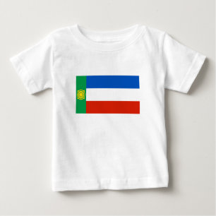 T-shirt Pour Bébé Drapeau de Khakassie