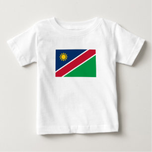 T-shirt Pour Bébé Drapeau de la Namibie