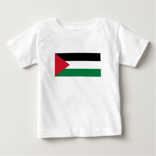 T-shirt Pour Bébé Drapeau de la Palestine