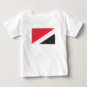 T-shirt Pour Bébé Drapeau de la Principauté de Sealand