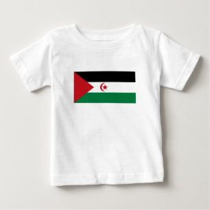 T-shirt Pour Bébé Drapeau de la République démocratique arabe sahrao