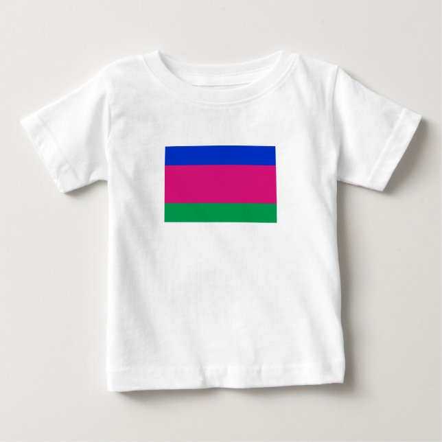 T-shirt Pour Bébé Drapeau de la République populaire de Kouban (Devant)