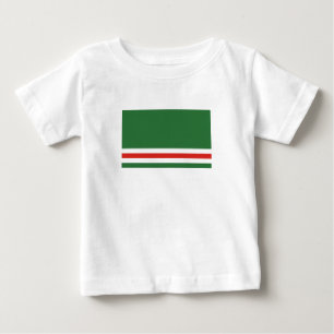 T-shirt Pour Bébé Drapeau de la République tchétchène d'Ichkérie