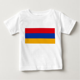 T-shirt Pour Bébé Drapeau de l'Arménie