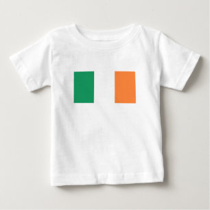 T-shirt Pour Bébé Drapeau de l'Irlande