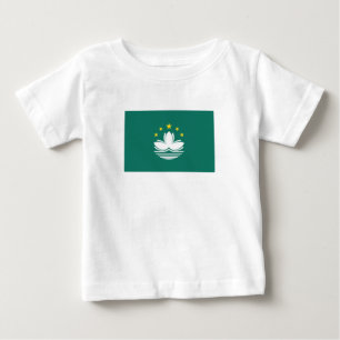 T-shirt Pour Bébé Drapeau de Macao