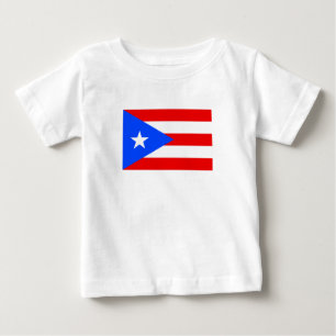 T-shirt Pour Bébé Drapeau de Porto Rico