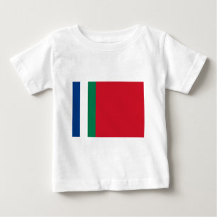 T-shirt Pour Bébé Drapeau de Republik Maluku Selatan (Moluques du