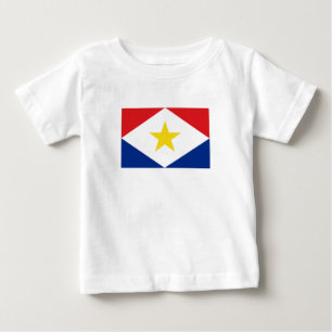 T-shirt Pour Bébé Drapeau de Saba