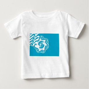 T-shirt Pour Bébé Drapeau de Seattle