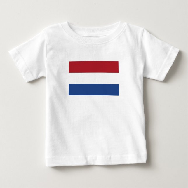 T-shirt Pour Bébé Drapeau des Pays-Bas (Devant)