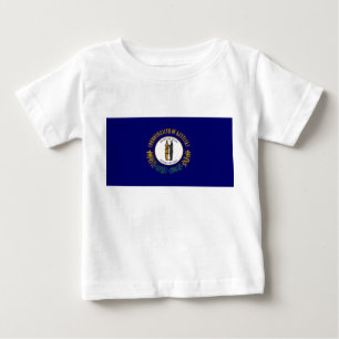 T-shirt Pour Bébé Drapeau d'État du Kentucky
