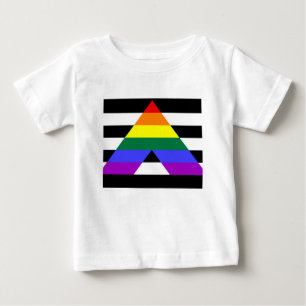 T-shirt Pour Bébé Drapeau droit d'allié