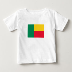 T-shirt Pour Bébé Drapeau du Bénin patriotique