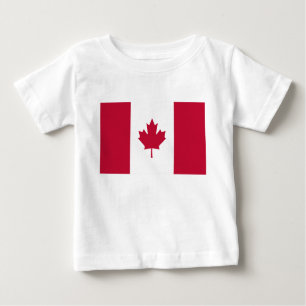 T-shirt Pour Bébé Drapeau du Canada