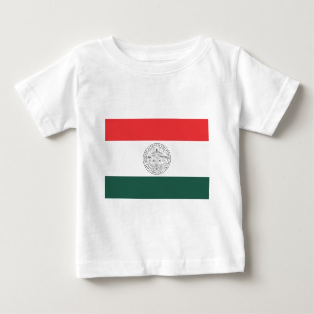 T-shirt Pour Bébé Drapeau du comté de San Diego (Devant)