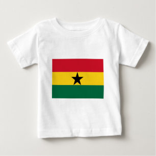 T-shirt Pour Bébé Drapeau du Ghana