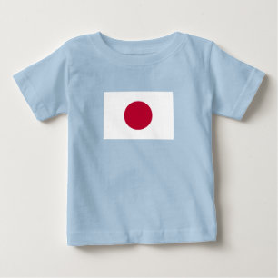 T-shirt Pour Bébé Drapeau du Japon