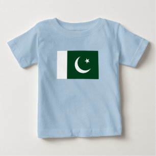 T-shirt Pour Bébé Drapeau du Pakistan