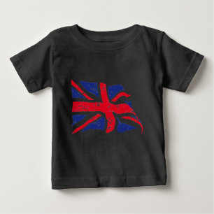 T-shirt Pour Bébé Drapeau du Royaume-Uni